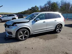 Salvage cars for sale at Brookhaven, NY auction: 2019 Volvo XC90 T6 R-Design
