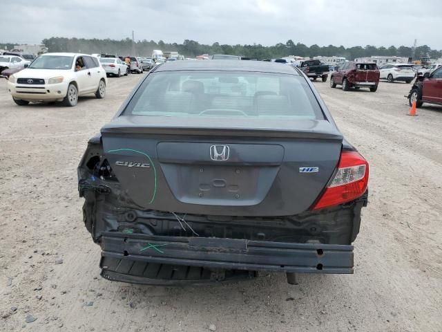 2012 Honda Civic HF