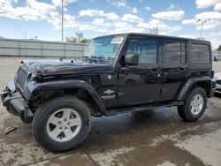 Jeep salvage cars for sale: 2014 Jeep Wrangler Unlimited Sport