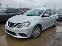 Salvage cars for sale from Copart Chicago Heights, IL: 2017 Nissan Sentra S