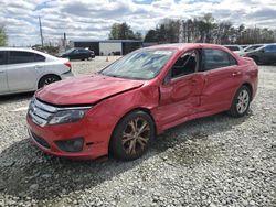 Salvage cars for sale at Mebane, NC auction: 2012 Ford Fusion SE