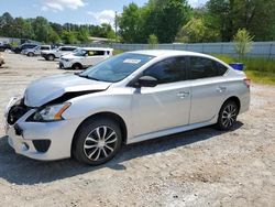 Salvage cars for sale from Copart Fairburn, GA: 2014 Nissan Sentra S