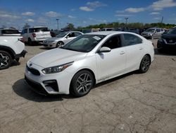 Salvage cars for sale at Indianapolis, IN auction: 2019 KIA Forte EX