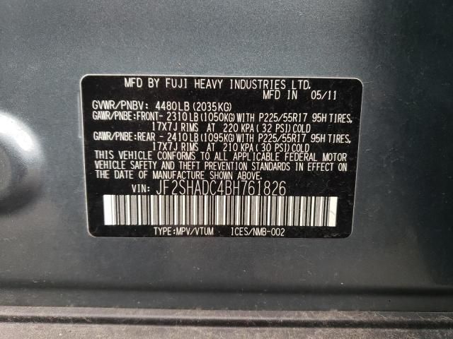 2011 Subaru Forester 2.5X Premium