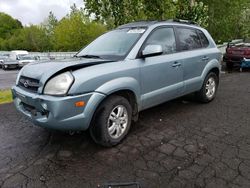 Salvage cars for sale at Portland, OR auction: 2007 Hyundai Tucson SE