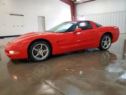 Salvage cars for sale from Copart Mercedes, TX: 2002 Chevrolet Corvette