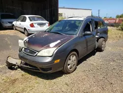 Salvage cars for sale from Copart Kapolei, HI: 2006 Ford Focus ZXW
