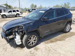 Salvage cars for sale at Pekin, IL auction: 2014 Jeep Cherokee Latitude