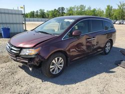 Salvage cars for sale from Copart Lumberton, NC: 2015 Honda Odyssey EX