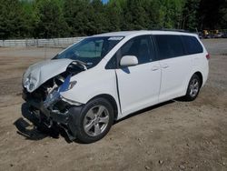 Salvage cars for sale from Copart Gainesville, GA: 2013 Toyota Sienna LE