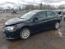 Salvage cars for sale from Copart Chalfont, PA: 2017 Nissan Sentra S