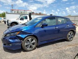 Salvage cars for sale at Kapolei, HI auction: 2021 Nissan Leaf SV Plus