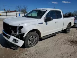 Salvage cars for sale from Copart Lansing, MI: 2015 Ford F150 Super Cab