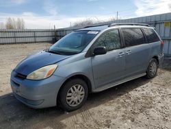 Salvage cars for sale at Arlington, WA auction: 2005 Toyota Sienna CE