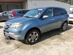 Salvage cars for sale at Seaford, DE auction: 2007 Acura MDX