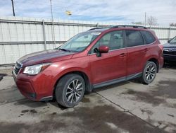 Salvage cars for sale from Copart Littleton, CO: 2017 Subaru Forester 2.0XT Premium