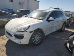 Salvage cars for sale at Tucson, AZ auction: 2012 Porsche Cayenne
