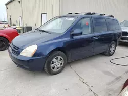 Salvage cars for sale at Haslet, TX auction: 2007 KIA Sedona EX