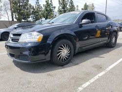 Salvage cars for sale from Copart Rancho Cucamonga, CA: 2013 Dodge Avenger SE