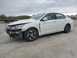 Salvage cars for sale at Lebanon, TN auction: 2017 Honda Accord LX