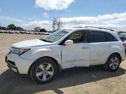 Salvage cars for sale from Copart San Martin, CA: 2013 Acura MDX Technology