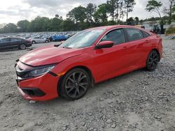 Salvage cars for sale at Byron, GA auction: 2020 Honda Civic Sport