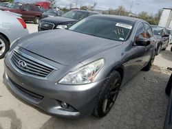 Infiniti G37 Vehiculos salvage en venta: 2013 Infiniti G37