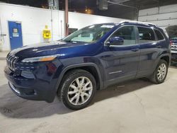 Salvage cars for sale from Copart Blaine, MN: 2014 Jeep Cherokee Limited