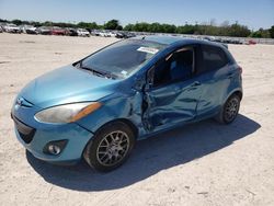 Salvage cars for sale at San Antonio, TX auction: 2011 Mazda 2
