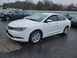 Salvage cars for sale from Copart Assonet, MA: 2015 Chrysler 200 Limited