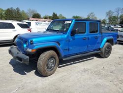 Salvage cars for sale at Madisonville, TN auction: 2022 Jeep Gladiator Sport