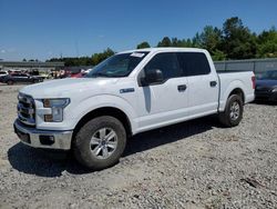 Salvage cars for sale at Memphis, TN auction: 2016 Ford F150 Supercrew