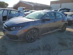 Salvage cars for sale at Hayward, CA auction: 2021 Honda Civic Sport