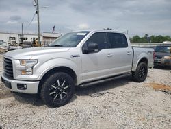 Salvage cars for sale at Montgomery, AL auction: 2017 Ford F150 Supercrew