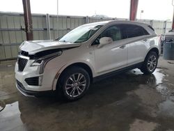 Salvage cars for sale at Homestead, FL auction: 2021 Cadillac XT5 Premium Luxury