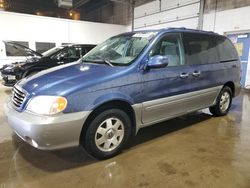 KIA Sedona EX Vehiculos salvage en venta: 2003 KIA Sedona EX