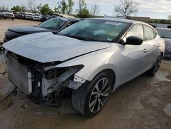 Salvage cars for sale at Bridgeton, MO auction: 2017 Nissan Maxima 3.5S