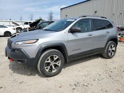 Salvage cars for sale at Appleton, WI auction: 2014 Jeep Cherokee Trailhawk