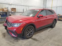 Salvage cars for sale at Milwaukee, WI auction: 2022 Volkswagen Tiguan SE