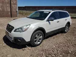 Salvage cars for sale at Rapid City, SD auction: 2014 Subaru Outback 2.5I Limited