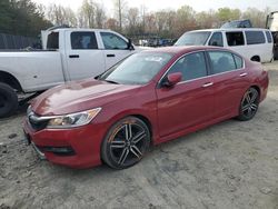 Salvage cars for sale from Copart Waldorf, MD: 2017 Honda Accord Sport Special Edition