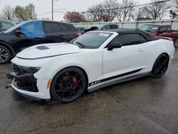 Salvage cars for sale from Copart Moraine, OH: 2020 Chevrolet Camaro LZ