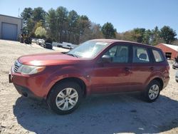 Salvage cars for sale from Copart Mendon, MA: 2010 Subaru Forester 2.5X