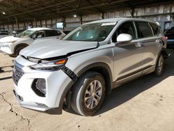 Salvage cars for sale from Copart Phoenix, AZ: 2019 Hyundai Santa FE SE