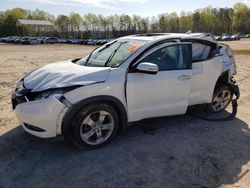 Salvage cars for sale from Copart Charles City, VA: 2016 Honda HR-V EX