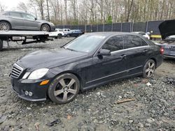 Salvage cars for sale at Waldorf, MD auction: 2010 Mercedes-Benz E 350 4matic