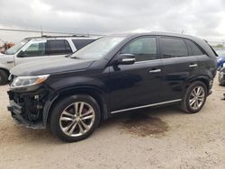 Salvage cars for sale at Houston, TX auction: 2015 KIA Sorento SX