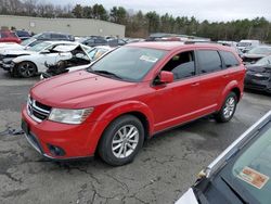 Salvage cars for sale from Copart Exeter, RI: 2013 Dodge Journey SXT