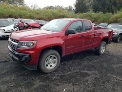 Chevrolet salvage cars for sale: 2021 Chevrolet Colorado