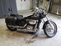 Salvage motorcycles for sale at West Warren, MA auction: 2006 Honda VT750 C